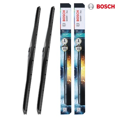 [균일가] 보쉬 스마트핏 듀오 하이브리드 자동차 와이퍼 2개 1세트 - 다양한 차량 조건을 위한 이미지